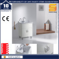 European Style Floor Standing Glossy Painted Badezimmer Vanity Cabinet